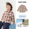 Chaqueta Camisa de Mezclilla para Niños Otoño 2026 Nuevo Estilo Primavera y Otoño Camisa Ropa Infantil Top para Niños Tendencia