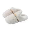 Nova coleção de inverno: Chinelos internos forrados com fleece, de sola grossa, antiderrapantes e silenciosos, para mulheres e homens, com lã de camelo tipo nuvem
