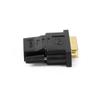 Dvi Male (24+5) Adaptador Hembra a HDMI Convertidor de DVI a HDMI Conector Macho DVI a Hembra HDMI