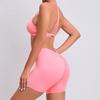 Explosiones Europeas y Americanas Marca de Ropa Interior Deportiva para Mujer Traje de Fitness Espalda Descubierta Sexy Camisola Traje para Correr Deportes Yoga