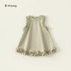 Vestido de Verano con Volantes y Encaje para Niñas Youbao Estiloso Vestido Dulce para Bebés
