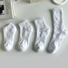 Calcetines Gruesos de Algodón para Hombre para Otoño e Invierno, Calcetines de Media Pantorrilla Absorbentes del Sudor y Resistentes al Olor, Calcetines Blancos Largos Deportivos Antibacterianos Zhuji