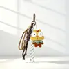 Cordão da Série MIU Estilo Floresta Pingentes de Animais Pequenos Ursinho Coelhinho Bonecos Figuras Pingente de Bolsa Chaveiro de Carro Presente