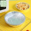 Air Fryer Papel Papel Papel Descartável Almofada Placa Forno Assar Folha de Alumínio Tigela Pizza Holding Doméstico Placa Redonda de Folha de Estanho