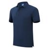 210g40 Polo de solapa de algodón perla color sólido overol ropa de grupo manga corta para hombre spot SD600