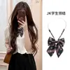 Corbata jk anudada a mano para mujer, Accesorios decorativos retro para camisa perezosa, Pajarita de estilo japonés para estudiante, Estilo preppy, para uso informal
