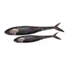 Pintura de impressão 3D Cavala espanhola pesca mar isca falsa 16cm Luya isca biônica Cavala espanhola Isca macia isca Luya isca