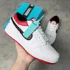 Putian Shoes Novo Aj Air Force One Tênis Esportivo Sapatos Brancos Pequenos para Homens e Mulheres Respirável Estudantes do Ensino Fundamental e Médio Sapatos Casuais Tendência