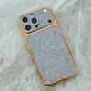 Capa Protetora de Couro Galvanizado TPU+PC Dois em Um Adequada para Capa de Celular Samsung S25 Ultra
