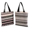 Bolso nuevo de lona estampado, bolso tote de gran capacidad estilo coreano, bolso de mano de tela floral artística para estudiantes, bolso de hombro único para mujer