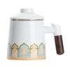 Traje de taza de agua con revestimiento de filtro de cerámica Guochao, caja de regalo creativa cultural para negocios, regalo para líderes y maestros, regalo para el Día del Padre