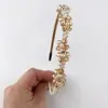 Diadema Pequeña de Perlas Tejidas Coreana Versátil Trenza para el Cabello Elegante Pasador Ondulado Tocado de Hada para Mujeres Verano