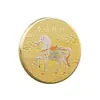 Moeda Comemorativa do Ano do Cavalo de 2026 Cavalo Dragão Espírito do Cavalo Relevo Presente Comemorativo Moeda de Ouro e Prata Lembrança do Ano do Cavalo