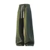 Pantalones Casuales Rectos de Pierna Ancha para la Primavera 2026 con un Diseño Elegante, Corte Holgado, Tacto Fluido, Pantalones Largos Versátiles de Color Sólido