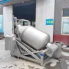 Máquina de Vácuo para Tumbling Hidráulico Equipamento de Vácuo para Tumbling com Frequência Variável PLC Máquina de Marinada e Tempero para Alimentos Cozidos, Filés de Frango e Produtos Processados