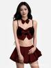 Lingerie para Seios Pequenos, Desejo Sexy e Puro, Pijama JK de Menina Escolar, Tentação de Uniforme, Conjunto de Cama, Roupa de Batalha Apaixonada, Não Precisa Tirar