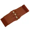Sello de Cintura para Mujer Accesorios de Remaches de Alta Gama Cinturón Ancho Elástico para Mujer Todo Fósforo Decorativo para Vestido Cintura Cintura Elástica Sello de Cintura
