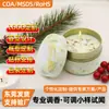 Vela Aromaterapia Conjunto de Presente de Luxo Cera de Soja Fragrância Aroma Vela de Atmosfera Lata de Metal Vela à Prova de Vento Fábrica de Velas