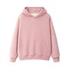 Primavera e Outono 330g Algodão Chinês Composto Cor Sólida Com Capuz Vestir Feminino Masculino Moda Marca oversize Coringa Casaco Casal