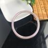 Lindo Bracelete de Menina com Jade Sintético de Vidro, Estilo Hanfu, Ultrafino, Acessório de Sino, Bracelete Feito à Mão