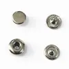Botão de Pressão de Metal 6mm, Botão de Pressão Mini de Cobre Redondo para Carteira, Botão de Pressão para Roupas Infantis, Botão de Pressão Invisível
