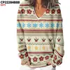 Moletom Casual de Moda Europeu e Americano para Primavera e Outono com Gola V e Mangas Longas