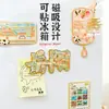Ímãs de Geladeira de Metal da Série da Torre Yueyang Pontos Turísticos Souvenirs Turísticos Culturais e Criativos da Cidade Ímãs de Geladeira Personalização