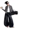 Conjunto de Suéter Outono/Inverno para Meninas 2026 Novo Casual Girl Estilo Coreano Crianças Médias/Maiores Suéter Gola Alta Jeans Tendência
