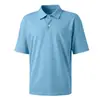 Verão Americano Novo Camiseta Masculina Solta Jogger Esportiva Fitness Corrida Treinamento Secagem Rápida Manga Curta Polo