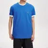 Camiseta de Algodón de Seda de Remate Manga Corta para Hombre Nueva de Primavera Delgada de Seda de Hielo Top Juvenil Casual de Media Manga