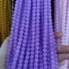 Contas de Vidro Imitação Cristal Jade de Fábrica Podem Ser Usadas para Contas Soltas Artesanais, Montagem de Contas, Pulseiras, Joias e Acessórios Atacado
