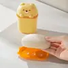 Caixa de Sabão de Viagem com Drenagem, Caixa de Armazenamento de Sabão Novo Estilo, Portátil com Tampa, Caixa de Sabão Selada para Viagens de Negócios e Viagens, Atacado