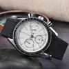 Atacado de fábrica para comércio exterior AliExpress relógio de pulso masculino europeu cronógrafo de quartzo com pulseira de aço de alta qualidade de seis pinos