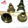 Suministros del Fabricante Bronce Espesado 38mm Retro Apertura de Cuerno Campana en Forma de Campana de Bronce con Sonido de Campana Redonda Brillante