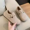 Zapatos Planos Cálidos de Invierno 2026 Zapatos de Mujer Suela Suave Zapatos de Algodón Casuales para Exteriores Zapatos de Piel Sintética Lana para Mujer con Felpa Zapatos Birkenstock para Mujer