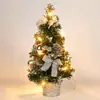 Decoração de Feriado 40cm Árvore de Pinheiro Decoração de Natal Mini Enfeites Presente Mesa Feriado Ano Novo Presente de Ano Novo