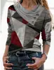Amazon 2021 Nuevo Modelo de Comercio Exterior Rayado Estampado de Posicionamiento Botones Plegado Cuello en V