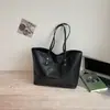 Bolsa Feminina Grande Capacidade Casual Transfronteiriça 2024 Nova Versátil Padrão Trançado Bolsa de Ombro para o Dia a Dia Bolsa Tote Simples