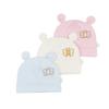 2024 otoño nuevo gorro fetal para bebé gorro de bebé bordado recién nacido gorro pequeño doble cálido circunferencia de la cabeza 33cm