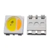 Contas de Luz Branca 12V5050 Luz Fantasia 5V Embutido Três Cores Âmbar Branco Quente Luz Branca 5050 Contas de Luz Corrente