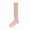 Shu'an Calcetines de Algodón Apilados de Tubo Largo Estilo Puro de Escuela Secundaria Femenina para Mujer Calcetines de Media Caña Blancos Otoño Calcetines para Pie de Moda