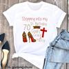Nueva Fabulosa Camiseta con Gráfico de Corona Impresión 3D para Mujer Fas