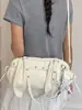 Shuai Mijia 2026 Verano Nuevo Bolso de Hombro Estilo Coreano Lindo con Orejas de Conejo para Mujer, Bolso Cruzado Elegante para el Día a Día, Moda de Nicho