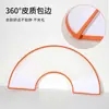 Nuevo Anillo Elizabeth para Mascotas Bolsa PU Naranja Transparente Borde Anillo Anti-mordeduras Cabeza Belleza Collar