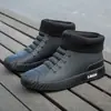 Botas de Lluvia Nuevas para Hombre Zapatos Impermeables Ropa Exterior Moda Estudiante Caña Corta Cuatro Estaciones Trabajo Antideslizantes Botas de Lluvia Zapatos de Goma para Adultos Comercio Exterior