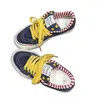 Zapatos Deportivos Casuales con Suela Gruesa, Rayas y Estrellas, Cordones Frontales, Bloques de Color y Suela Baja, para Estudiantes, Temporada Primavera y Otoño 2026
