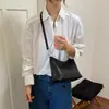 Bolso de cubo tejido de diseño minimalista único para mujer, nuevo modelo 2026, textura de alta calidad, bolso versátil para llevar debajo del brazo, bolso de hombro y cruzado