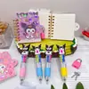 Nuevo Set de Cuaderno con Mini Espiral de Dibujos Animados y Bolígrafo de Bola Cuaderno Lindo de Dibujos Animados Cuaderno Portátil con Espiral Notas Adhesivas