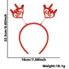 Decoraciones para Fiesta de Solteros del Día de San Valentín Europeo y Americano Diadema de Corazón de Amor Accesorios para Fotos Diadema Xoxo Accesorios para la Cabeza