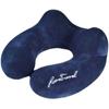Almohada de viaje en forma de U, almohada cervical, almohada de memoria para siesta en avión, almohada cervical portátil para coche.